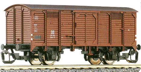 Box car with flat roof G 10<br /><a href='images/pictures/Tillig/14141.jpg' target='_blank'>Full size image</a>